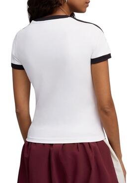 Camiseta Puma T7 slim blanco para mujer