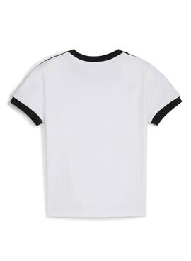 Camiseta Puma T7 slim blanco para mujer