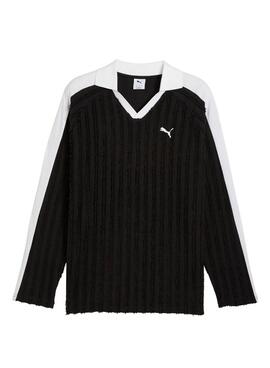 Polo Puma T7 Relaxed negro para hombre