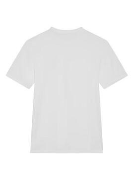 Camiseta Calvin Klein Chest Logo blanco para hombre