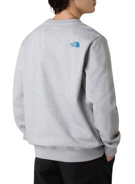 Sudadera The North Face Drew Peak Regular gris para hombre