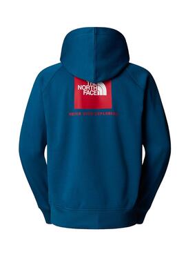 Sudadera The North Face Raglan Box con capucha camel para hombre