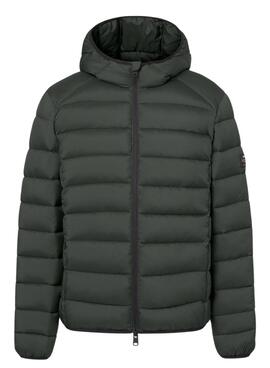 Cazadora acolchada Ecoalf Aspen verde oscuro para hombre