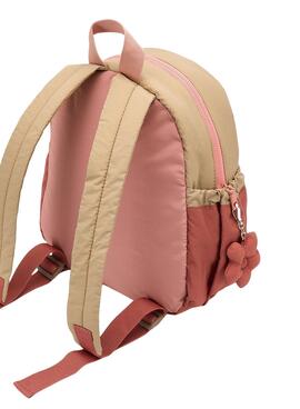 Mochila Mayoral acolchada coral para niña