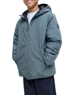 Chaqueta Jack and Jones Brook reversible gris niño