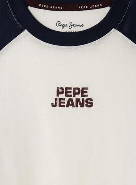 Camiseta Pepe Jeans Vanner Bicolor para niño