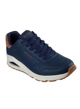 Zapatillas Skechers Uno azul para hombre