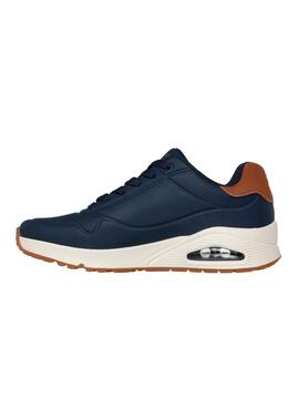 Zapatillas Skechers Uno azul para hombre