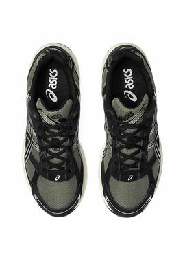 Zapatillas Asics Gel 1130 verde y negro para hombre