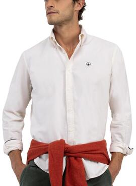 Camisa El Ganso Pana blanco para hombre