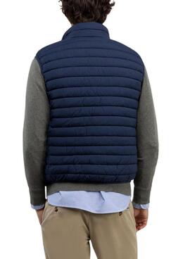 Chaleco El Ganso acolchado azul marino para hombre