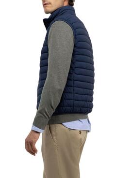 Chaleco El Ganso acolchado azul marino para hombre