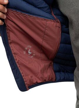 Chaleco El Ganso acolchado azul marino para hombre