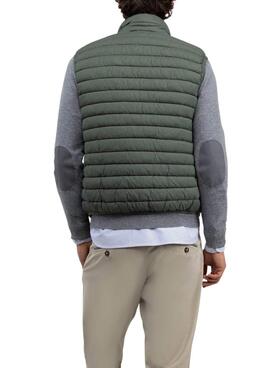 Chaleco El Ganso acolchado verde para hombre