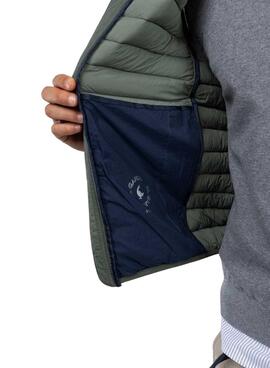 Chaleco El Ganso acolchado verde para hombre