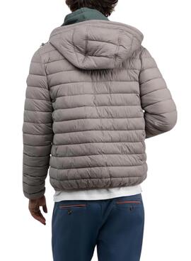 Cazadora El Ganso acolchado beige para hombre
