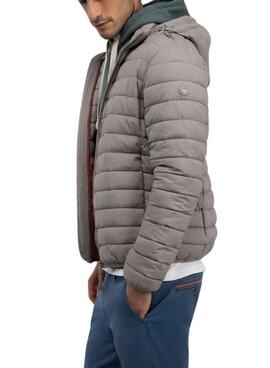 Cazadora El Ganso acolchado beige para hombre