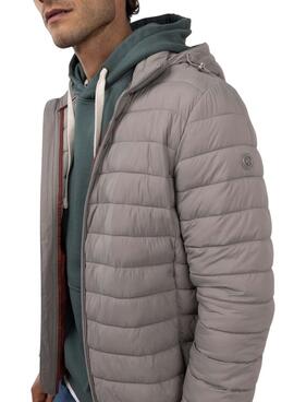 Cazadora El Ganso acolchado beige para hombre