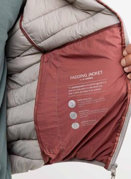 Cazadora El Ganso acolchado beige para hombre