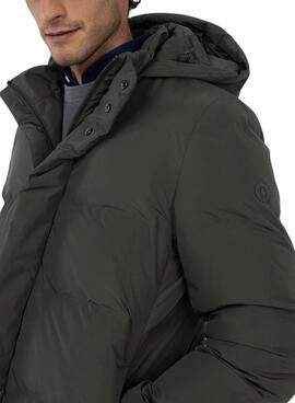 Abrigo acolchado El Ganso verde para hombre