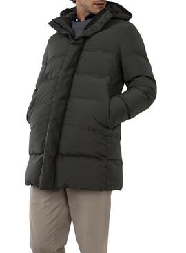 Abrigo acolchado El Ganso verde para hombre