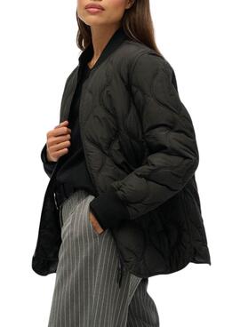 Cazadora Superdry Quilted negro para mujer
