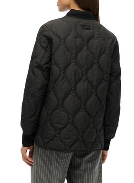 Cazadora Superdry Quilted negro para mujer
