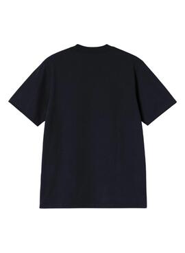 Camiseta Carhartt University azul marino para hombre
