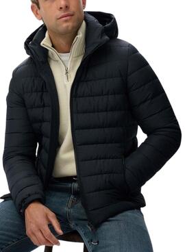 Cazadora acolchada Superdry Fuji azul para hombre