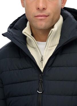 Cazadora acolchada Superdry Fuji azul para hombre