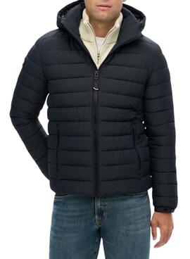 Cazadora acolchada Superdry Fuji azul para hombre