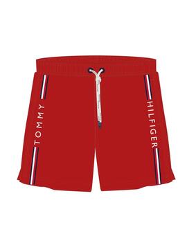 Bañador Tommy Hilfiger Kids Drawstring Rojo