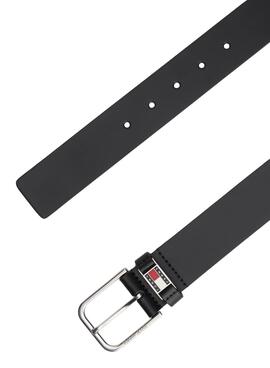 Cinturón Tommy Jeans Scanton negro para hombre