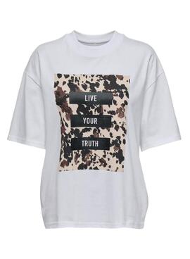 Camiseta Only Riri blanco para mujer