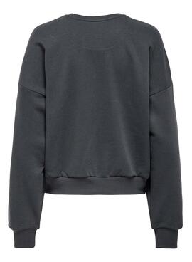 Sudadera Only Tammie gris para mujer