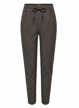 Pantalón Only Poptrash marrón para Mujer
