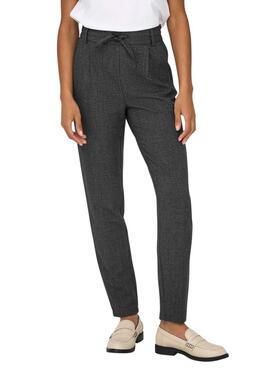 Pantalón Only Poptrash Gris oscuro para Mujer
