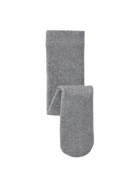 Leotardo Mayoral gris canalé para bebé