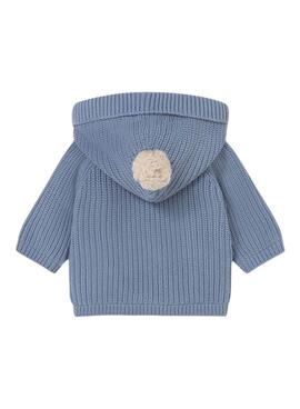 Chaqueta Mayoral tricot tostada para recién nacido