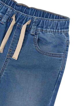 Pantalón Mayoral soft denim jogger medio para niño