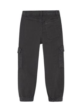 Pantalón Mayoral cargo gris para niño