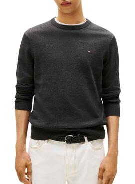 Jersey Tommy Hilfiger Cashmere gris para hombre