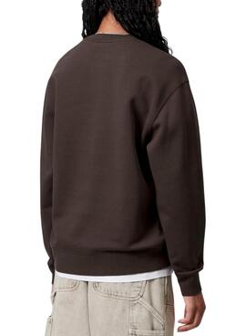 Sudadera Carhartt Script marrón para mujer