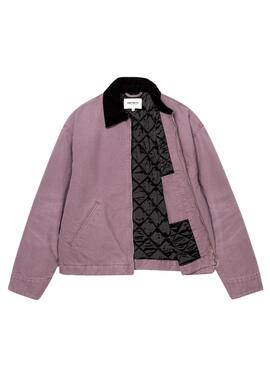 Cazadora Carhartt Detroit rosa para mujer