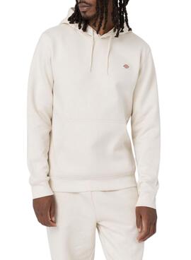 Sudadera Dickies Oakport beige para hombre