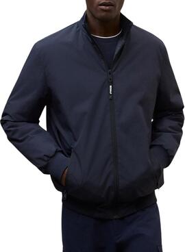 Bomber Ecoalf Jaime azul marino para hombre