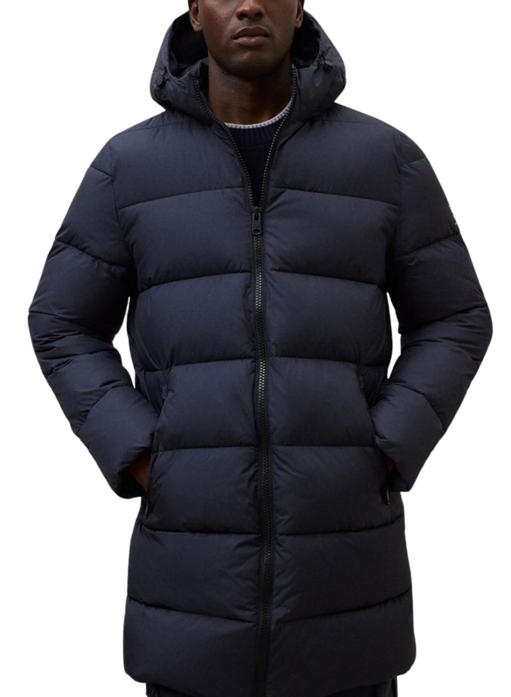 Abrigo acolchado Ecoalf Vintage azul marino para hombre