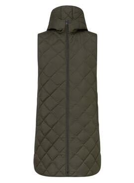 Abrigo Ecoalf Hyden dos piezas verde para mujer