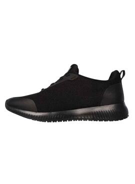 Zapatillas Skechers Squad antideslizantes negro para mujer
