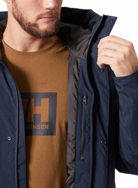 Abrigo Helly Hansen Munich azul para hombre